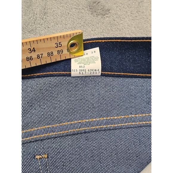 Levi's 517 Orange Tab Bootcut Jeans 36x31 Made In USA '93 Dark Wash Vintage EUC - Picture 4 of 10